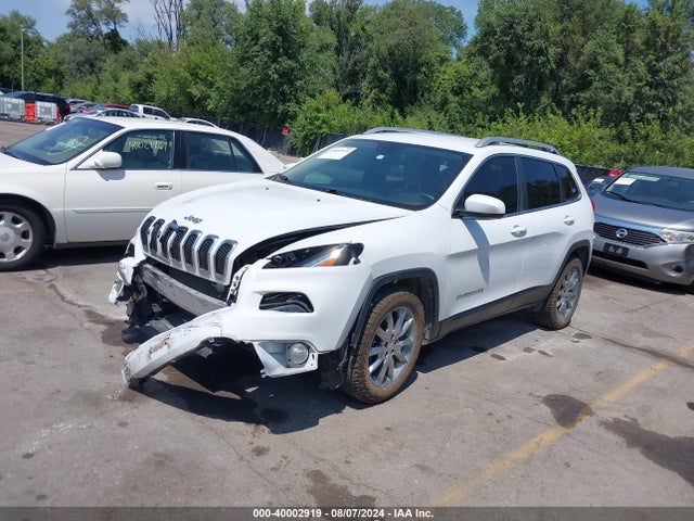 1C4PJLDX5JD612239 Jeep Cherokee Limited Fwd