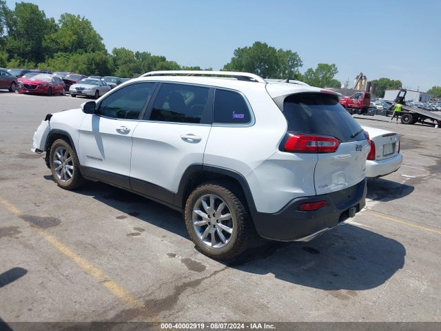 1C4PJLDX5JD612239 Jeep Cherokee Limited Fwd