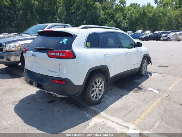 1C4PJLDX5JD612239 Jeep Cherokee Limited Fwd