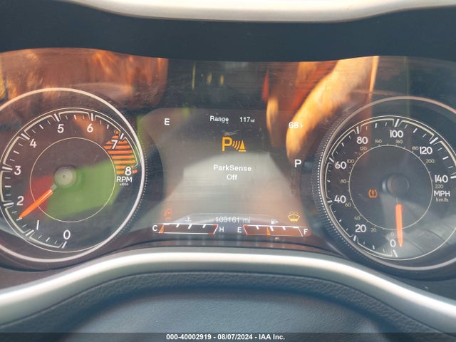 1C4PJLDX5JD612239 Jeep Cherokee Limited Fwd