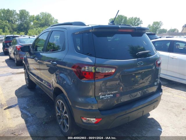 MAJ6S3JL8LC330573 Ford Ecosport Ses