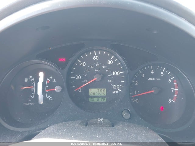 40003076 :رقم المزاد ، JF1SG636X3H709196 vin ، 2003 Subaru Forester X مزاد بيع
