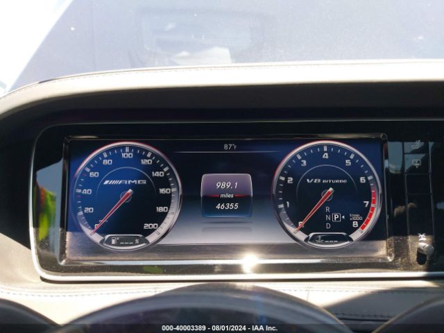 WDDUG7JB3FA095376 Mercedes-Benz S 63 Amg 4matic