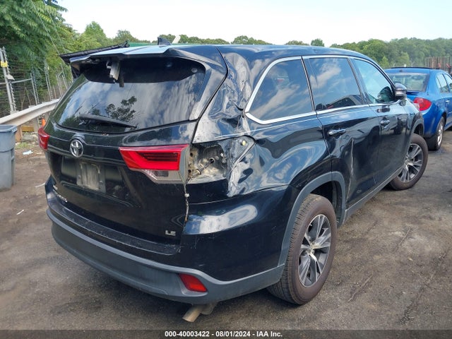 Toyota Highlander Le/le Plus 2019 5TDZZRFH3KS291186 Image 4
