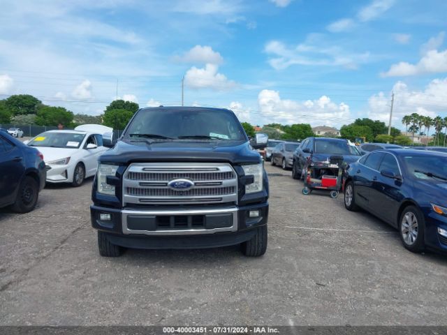 1FTEW1CG0FFA24131 Ford F-150 Platinum