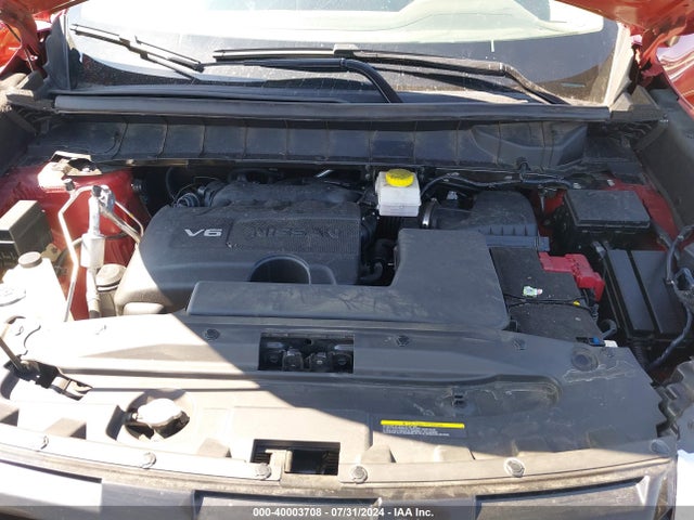 Nissan Pathfinder Sl 2wd 2022 5N1DR3CB9NC267516 Image 10