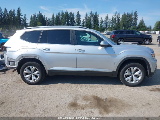 1V2MR2CA5JC516148 Volkswagen Atlas 3.6l V6 Sel