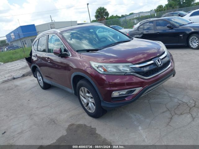 2HKRM3H77GH540117 Honda Cr-v Ex-l