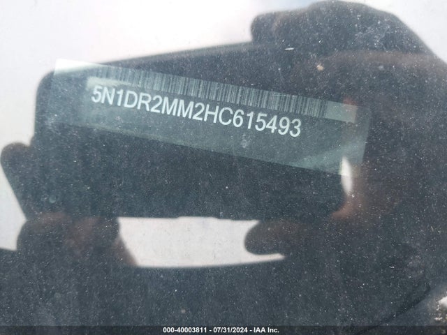 5N1DR2MM2HC615493 Nissan Pathfinder S
