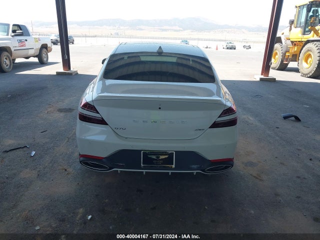 KMTG34SC0RU138522 Genesis G70 2.5t Awd