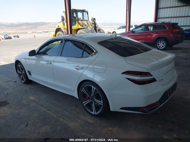 KMTG34SC0RU138522 Genesis G70 2.5t Awd