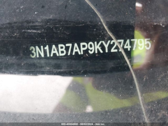 3N1AB7AP9KY274795 Nissan SENTRA S