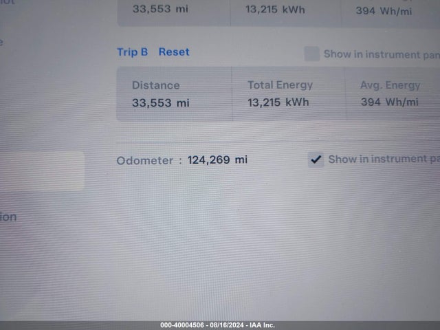 Tesla Model S 90d/p100d/p85d/p90d 2016 5YJSA1E4XGF126272 Image 7