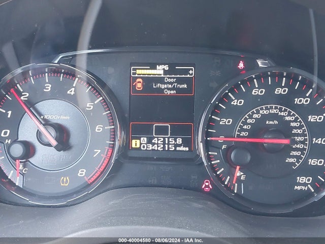 Subaru WRX 2020 JF1VA1A68L9832753 Image 15