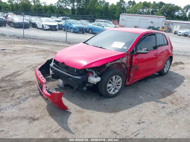 3VW117AU1GM006597 Volkswagen Golf Tsi S 4-door