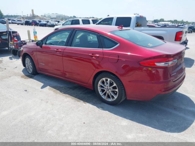 3FA6P0LU6KR243678 Ford Fusion Hybrid Se