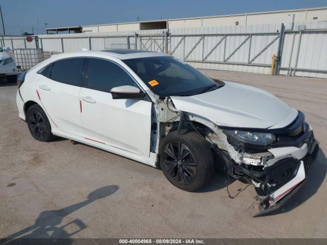 SHHFK7H82KU202591 Honda Civic Ex-l