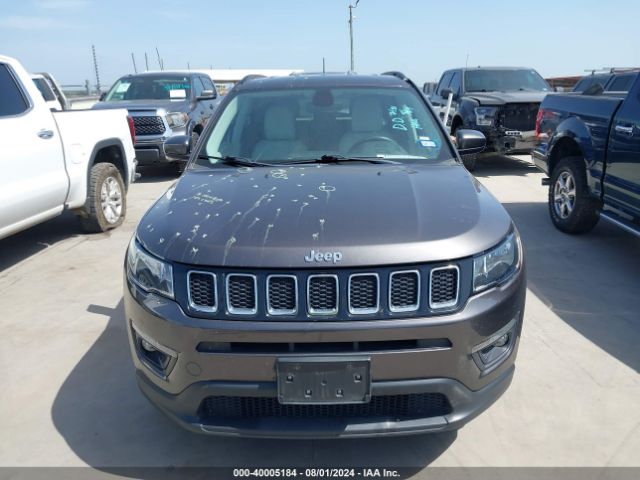 3C4NJCBB8MT592128 Jeep Compass Latitude Fwd