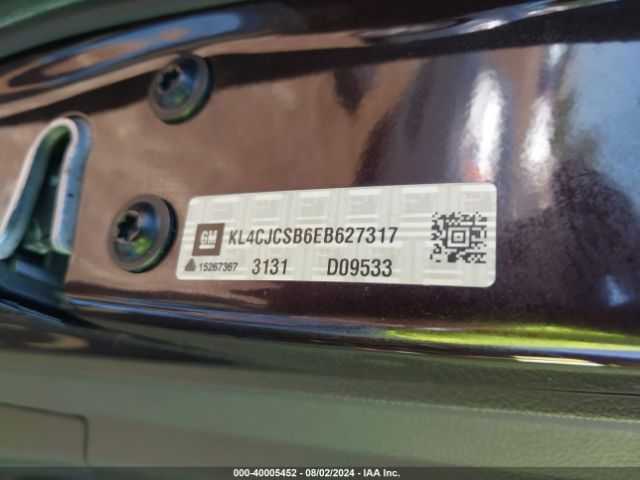 KL4CJCSB6EB627317 Buick Encore Leather