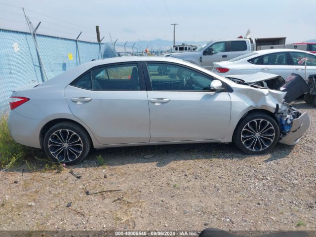 2T1BURHE2FC386601 Toyota Corolla S Premium