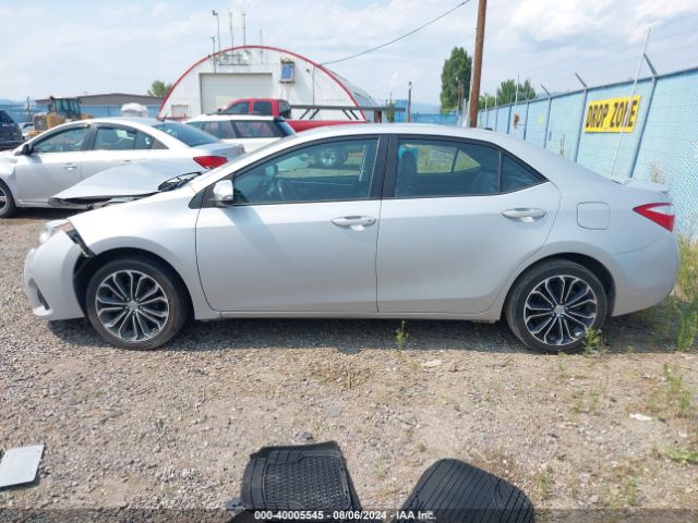 2T1BURHE2FC386601 Toyota Corolla S Premium