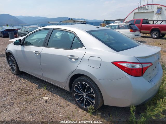 2T1BURHE2FC386601 Toyota Corolla S Premium