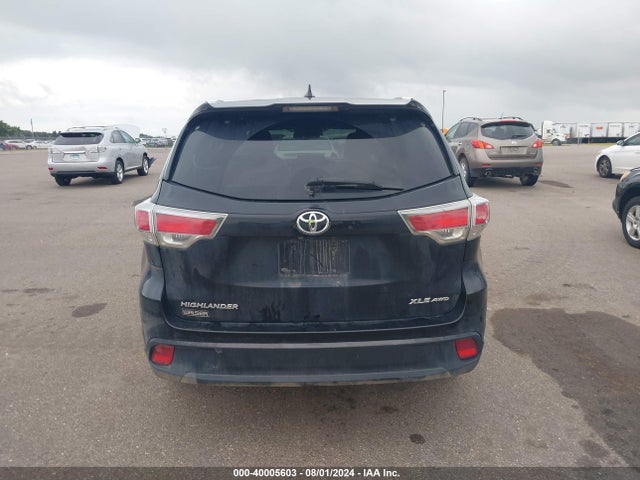 Toyota Highlander Xle V6 2014 5TDJKRFH9ES009316 Image 17