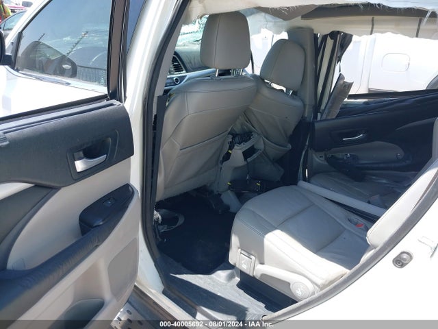 Toyota Highlander Xle V6 2016 5TDKKRFH2GS140627 Image 8