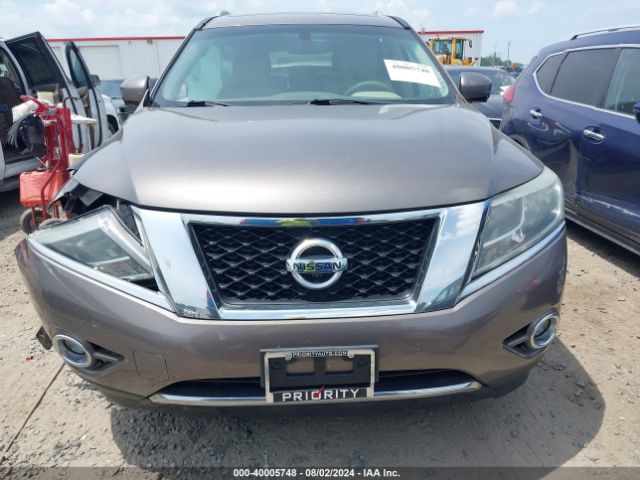 5N1AR2MN6EC705351 Nissan Pathfinder Platinum