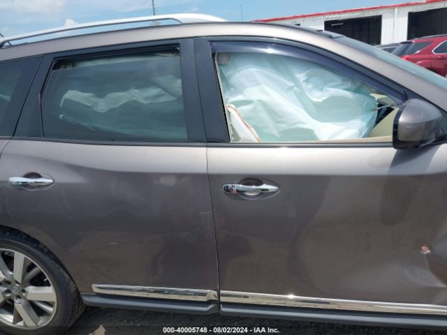 5N1AR2MN6EC705351 Nissan Pathfinder Platinum