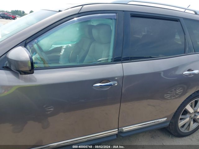 5N1AR2MN6EC705351 Nissan Pathfinder Platinum