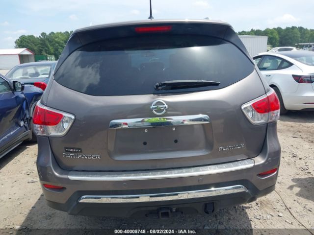 5N1AR2MN6EC705351 Nissan Pathfinder Platinum