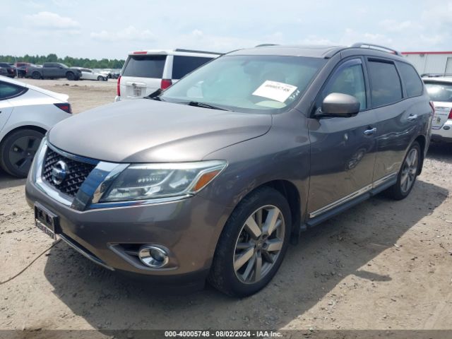 5N1AR2MN6EC705351 Nissan Pathfinder Platinum
