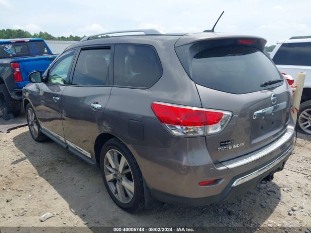 5N1AR2MN6EC705351 Nissan Pathfinder Platinum