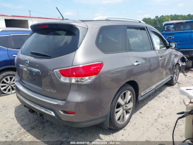 5N1AR2MN6EC705351 Nissan Pathfinder Platinum