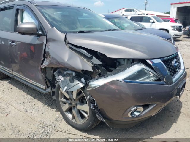 5N1AR2MN6EC705351 Nissan Pathfinder Platinum