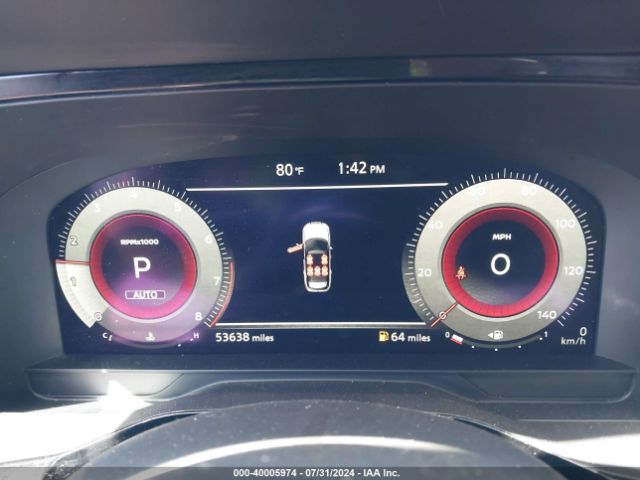 5N1DR3DK7NC202758 Nissan Pathfinder Platinum 4wd