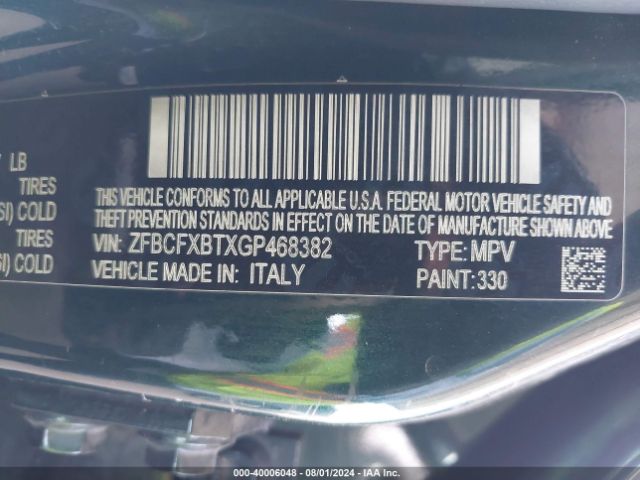 ZFBCFXBTXGP468382 Fiat 500x Easy