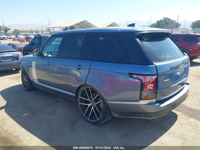 SALGS2RK3LA574494 Land Rover Range Rover Hse Td6