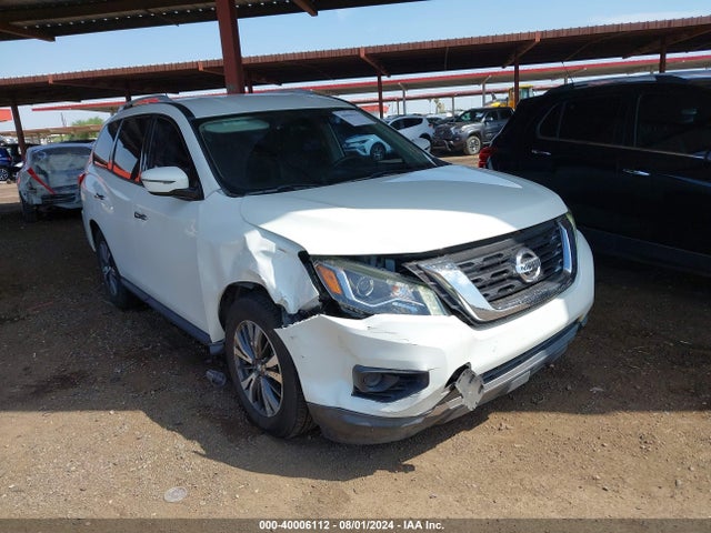 Nissan Pathfinder S 2017 5N1DR2MN9HC685744 Image 1