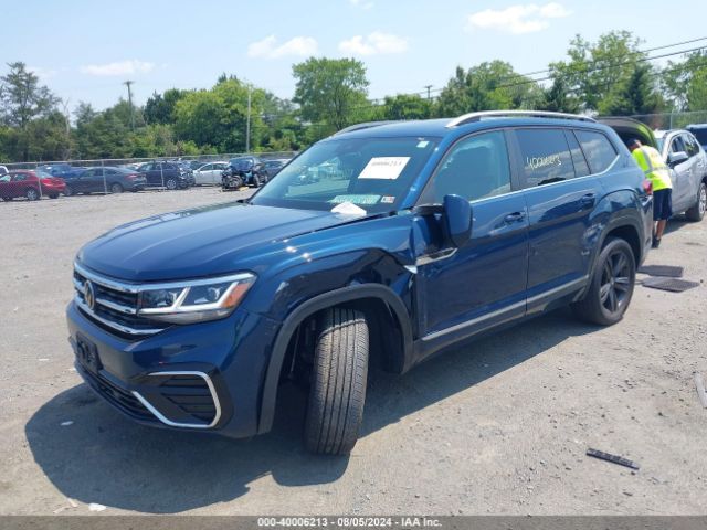 1V2AR2CA6NC545957 Volkswagen Atlas 3.6l V6 Sel R-line