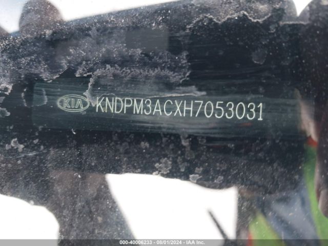 KNDPM3ACXH7053031 KIA Sportage Lx