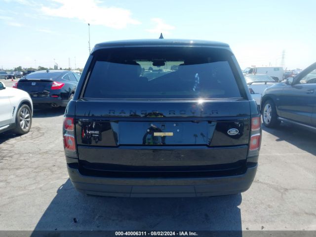 SALGS2RU6NA465726 Land Rover Range Rover Westminster