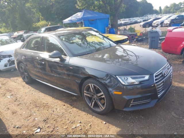 2017 AUDI A4 WAUENAF43HN055979