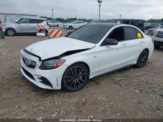 W1KWF6EB6MR616606 Mercedes-Benz Amg C 43 4matic