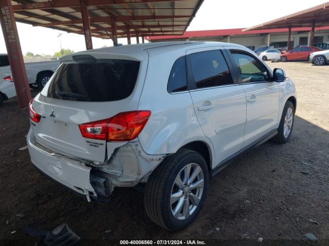 4A4AR4AU2FE019186 Mitsubishi Outlander Sport Se