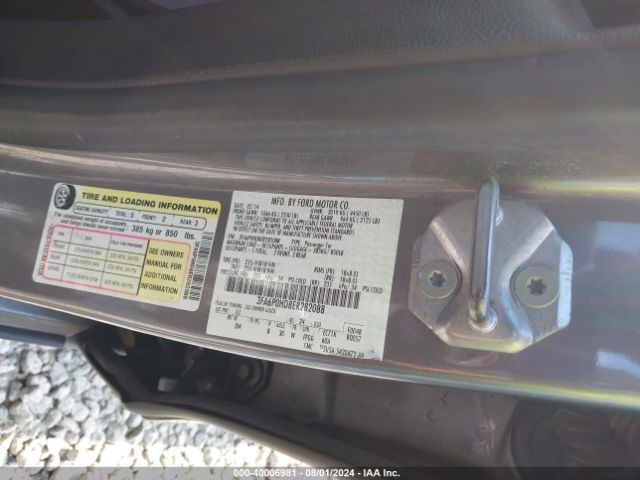 3FA6P0HD8ER282088 Ford FUSION SE