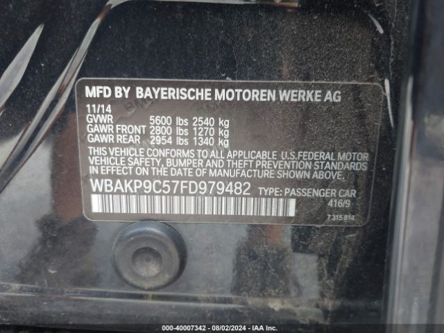 WBAKP9C57FD979482 BMW 550i Xdrive