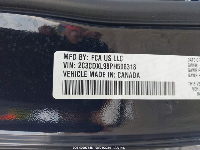 Dodge Charger Srt Jailbreak 2023 2C3CDXL98PH506318 Image 9