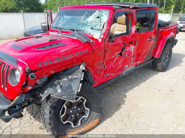 1C6JJTBGXLL167165 Jeep Gladiator Rubicon 4x4